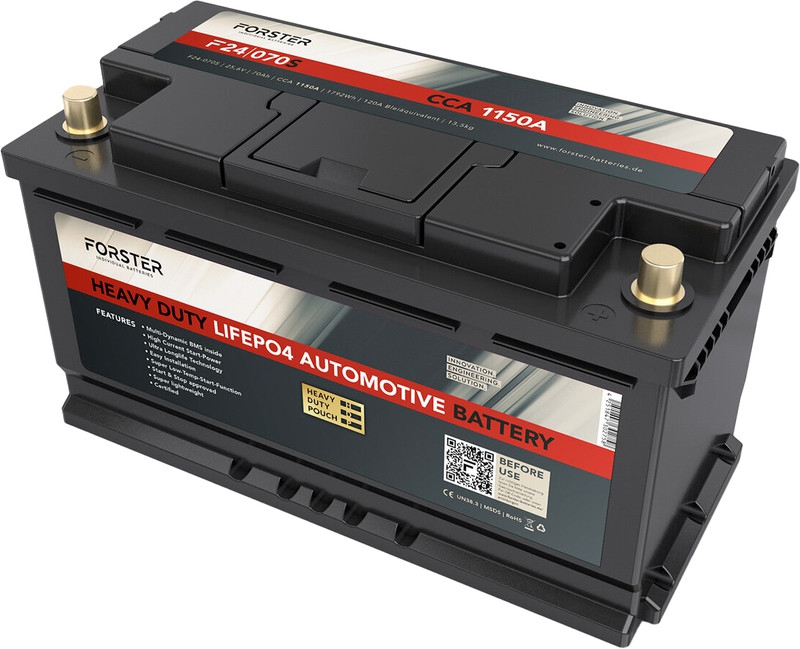 Forster Premium Starter F24-070S Lithium Starterbatterie