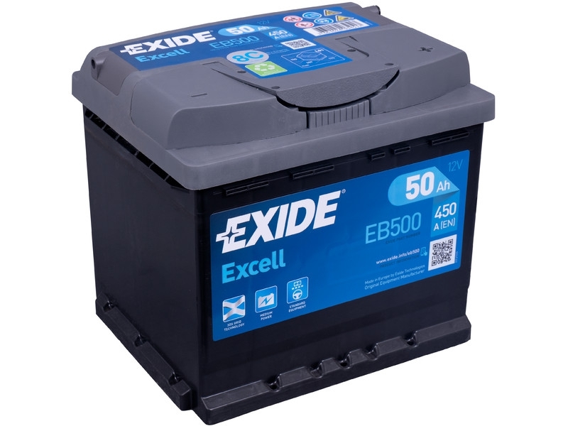 Exide Excell EB500 PKW Starterbatterie