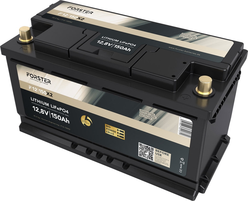 Forster Premium F12-150X2 Lithium Untersitzbatterie