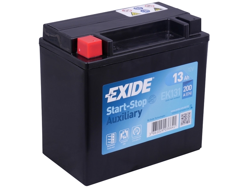 AGM Zusatzbatterie Exide BackUp EK131