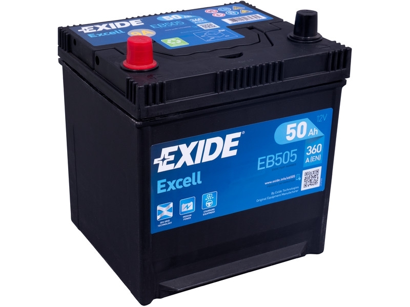 Autobatterie Exide Excell EB505