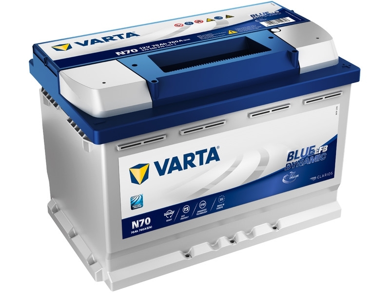Varta N70 Blue Dynamic EFB Start-Stop Batterie