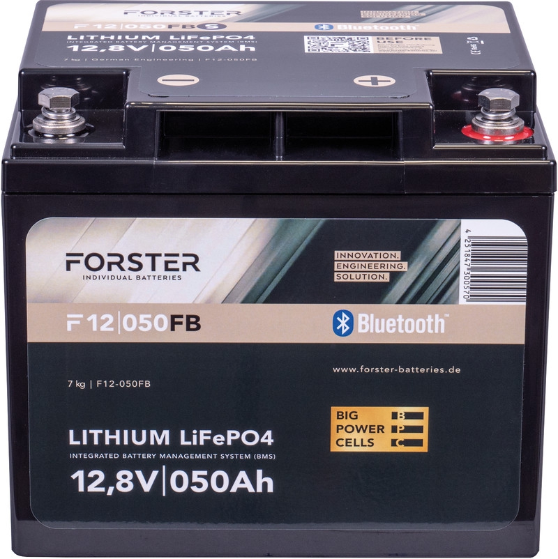 Forster Fishing F12-050FB Lithium Versorgungsbatterie