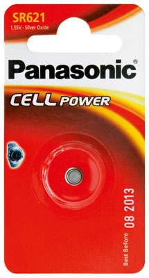 Panasonic Knopfzelle SR621 1,5V 23mAH