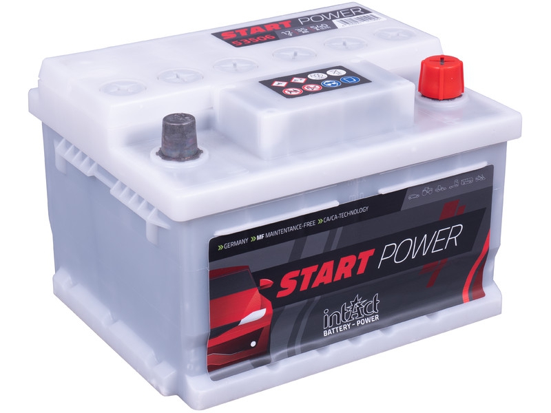 intAct Start-Power 53506GUG, Autobatterie 12V 35Ah 540A