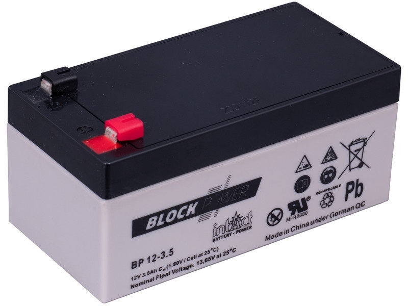 intAct AGM Blockbatterie BP12-3.5