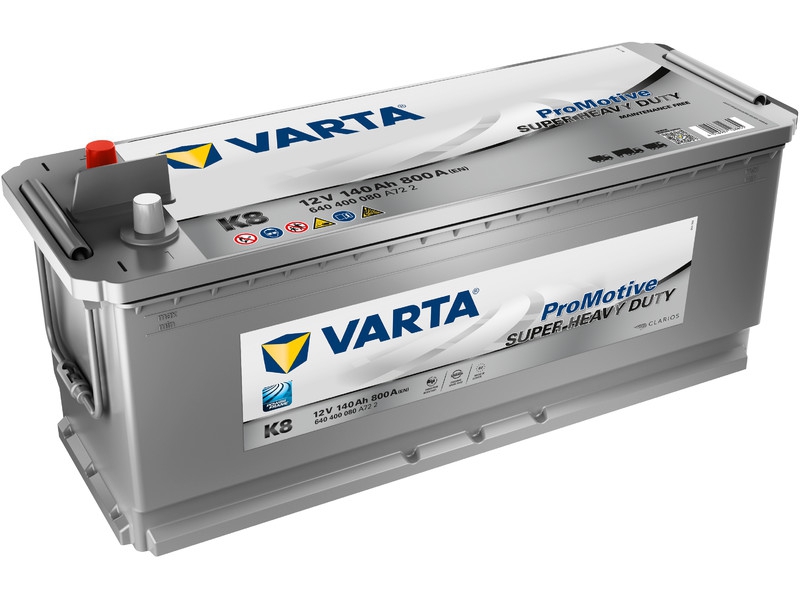 Varta K8 ProMotive SHD Batterie für LKW und Nutzfahrzeuge