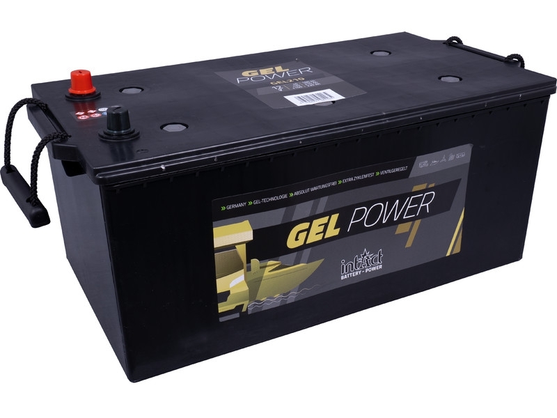 intAct GEL-210, Gelbatterie 12V 170Ah, für Antriebs- und Versorgungsanwendungen