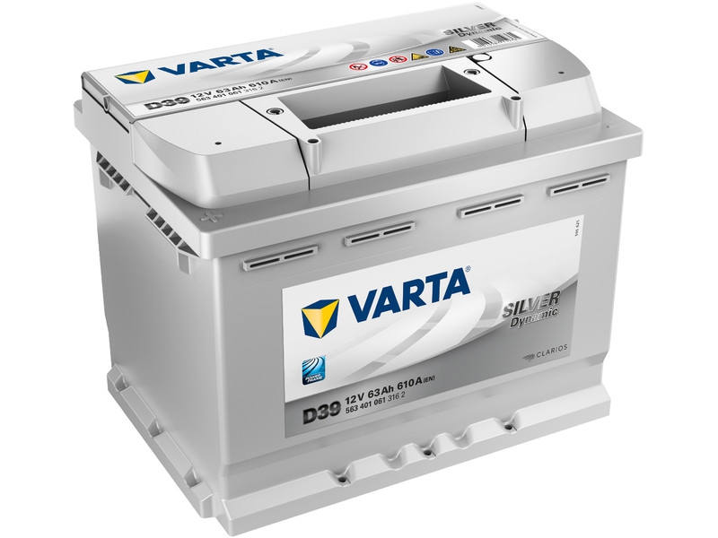 Varta D39 Silver Dynamic Autobatterie