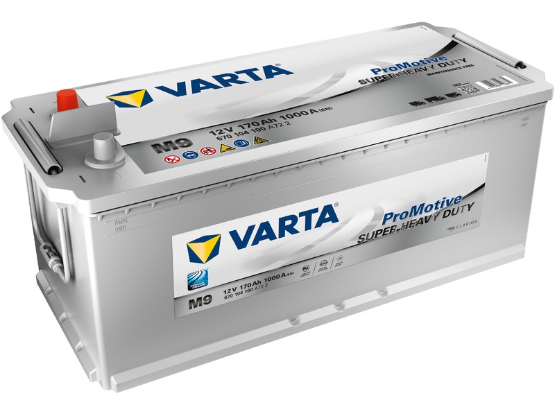 Varta M9 ProMotive SHD Batterie für LKW und Nutzfahrzeuge