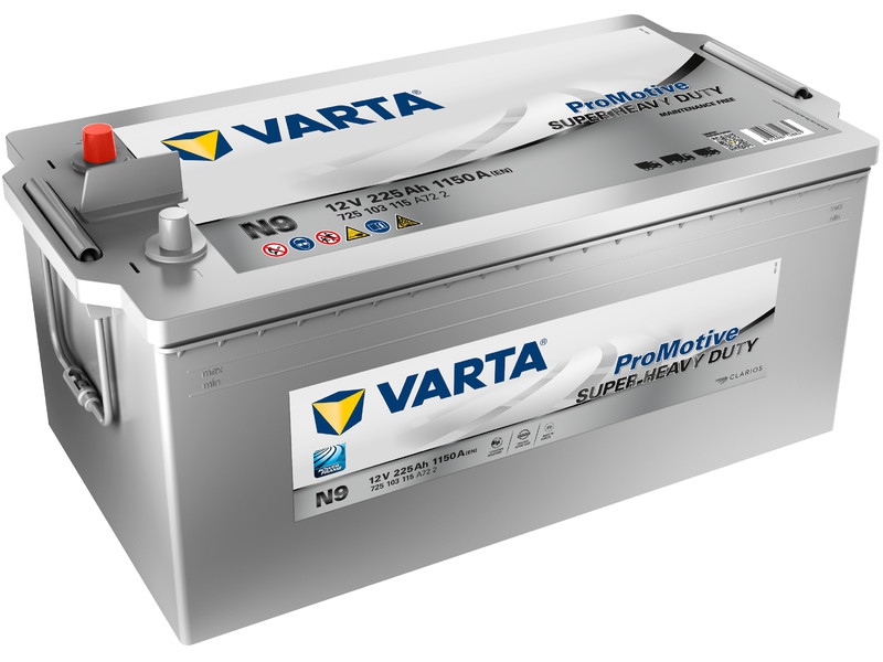 Varta N9 ProMotive SHD Batterie für LKW und Nutzfahrzeuge