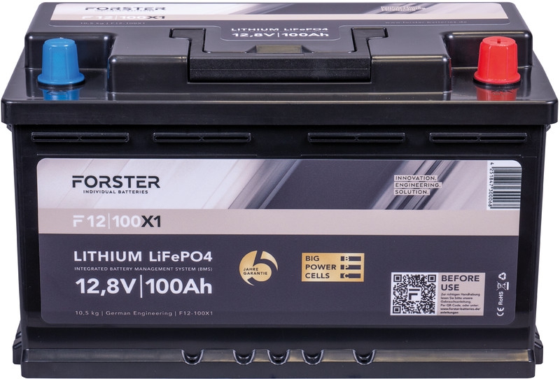Forster Premium F12-100X1 Lithium Untersitzbatterie