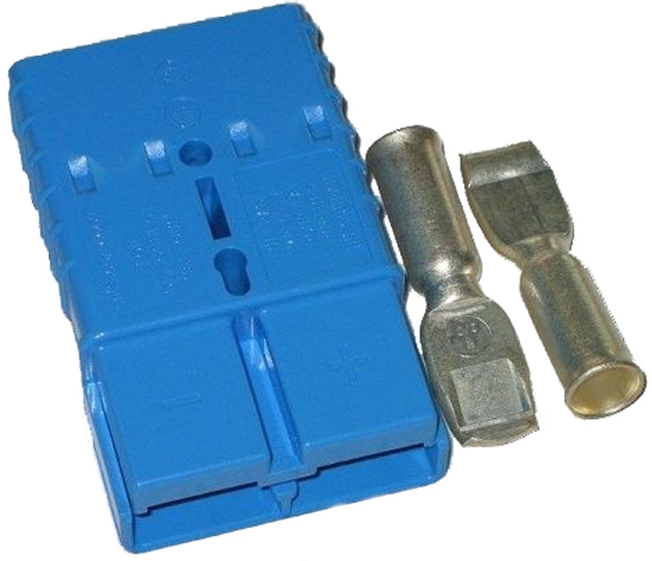 Stecker SR 350 A, 53,5 mm², blau
