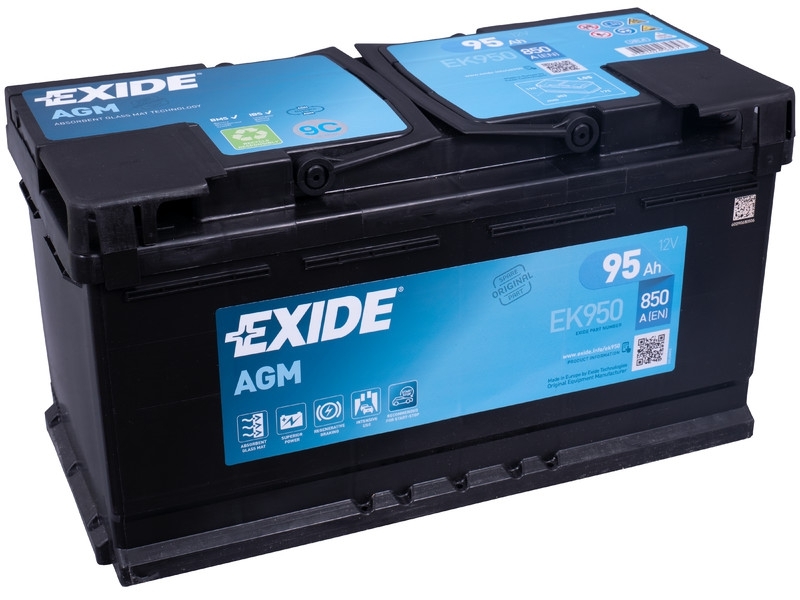Exide Start-Stop AGM EK950