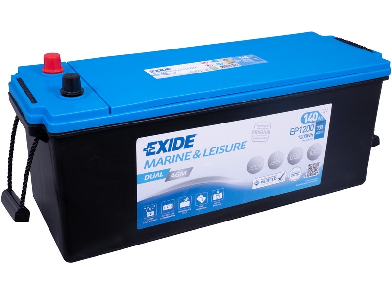 Exide Dual AGM EP1200