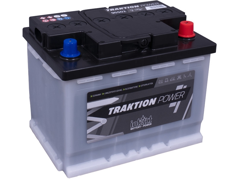 intAct Traktion-Power 95502GUG, Antriebsbatterie 12V 50Ah